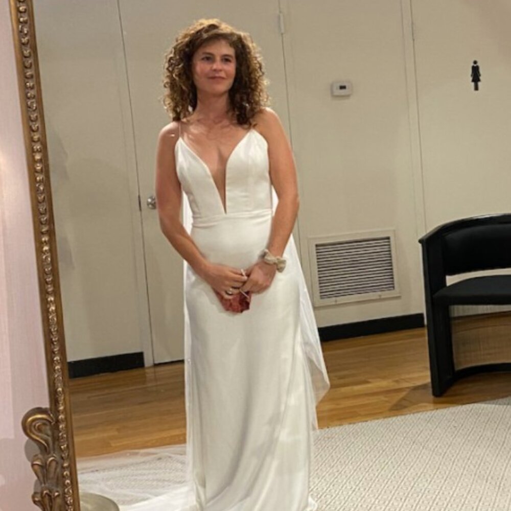 Sarah Seven Jaz Wedding Dress Size 2